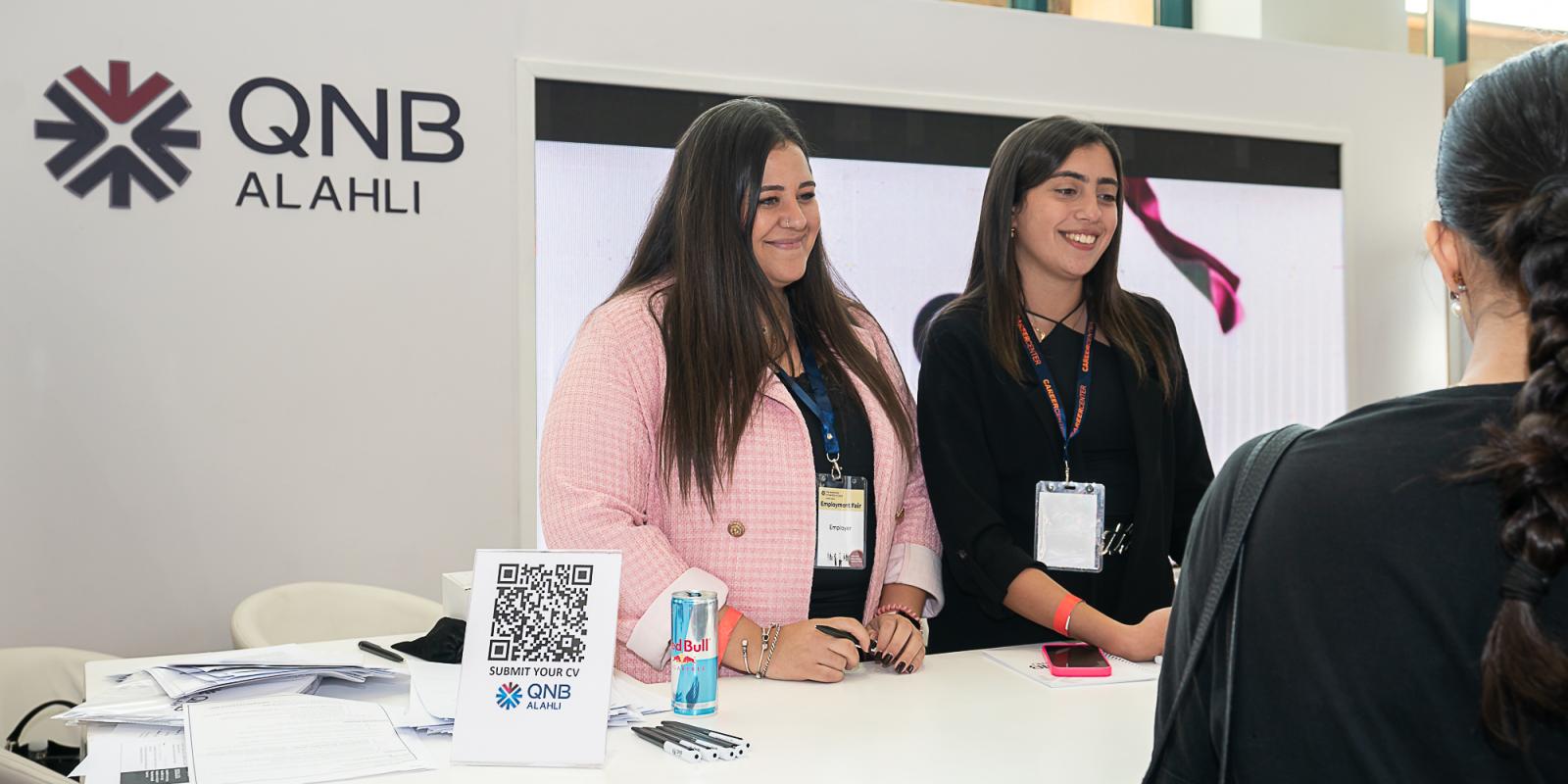 auc employment fair booths