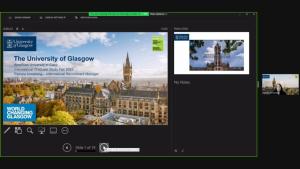 Screenshot of a zoom meeting screen